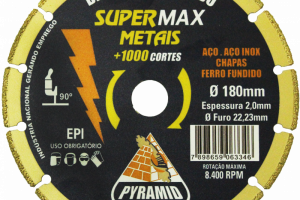 SUPERMAX METAIS 180X2,0MM 